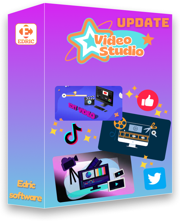Edric Video Studio - Phần mềm chỉnh sửa video số lượng lớn (bản cập nhật)